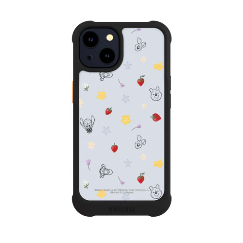 Apple iPhone 14 NIVOmax Winnie l'Ourson et ses Amis Fraise Bleu