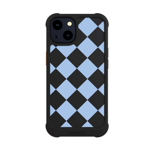 Apple iPhone 14 NIVOmax Raute Babyblau ohne Hintergrund