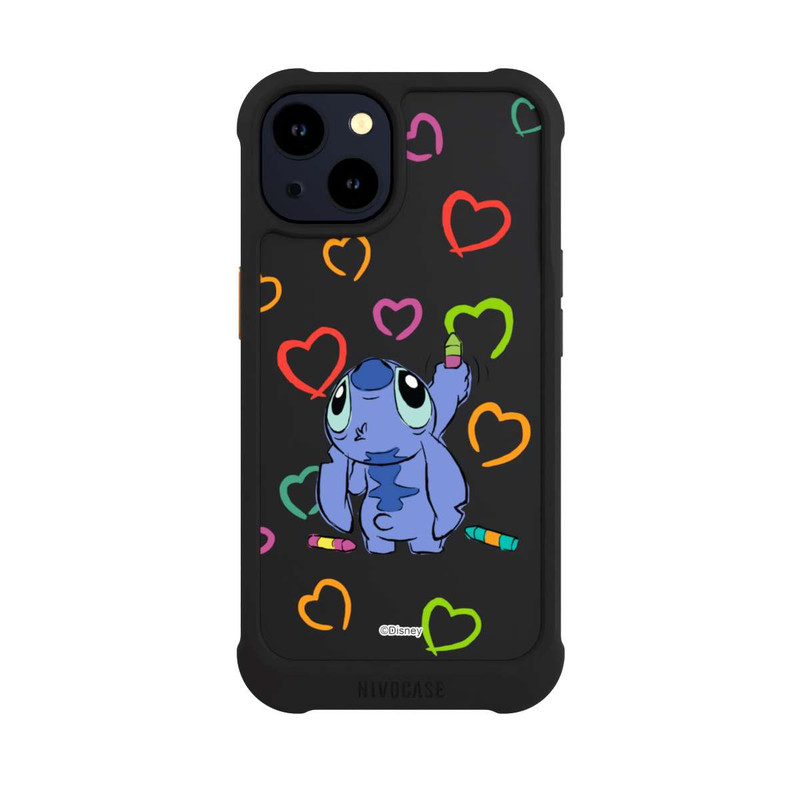 iPhone 14 NIVOmax Stitch Draws a Heart Transparent