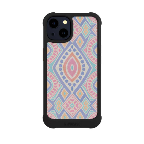 Apple iPhone 14 NIVOmax Boho Geometric Mosaic Intricate Tribal Design