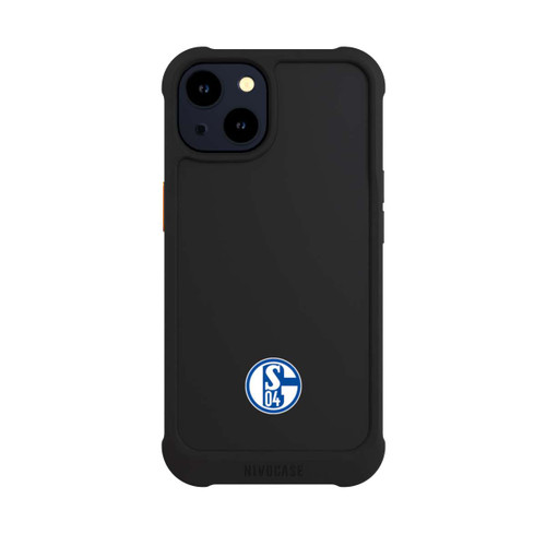 Apple iPhone 14 NIVOmax FC Schalke 04 Logo Klein Transparent
