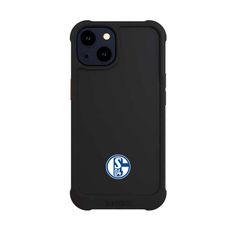 iPhone 14 NIVOmax FC Schalke 04 Logo Klein Transparent
