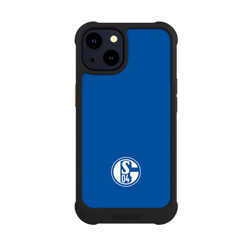 Apple iPhone 14 NIVOmax FC Schalke 04 Logo Blau