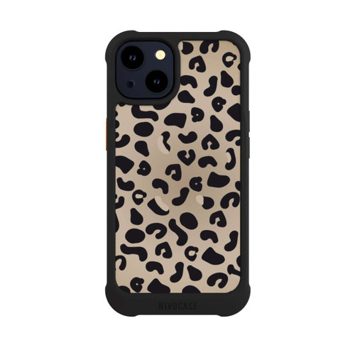Apple iPhone 14 NIVOmax  Gepardenmuster hellbraun