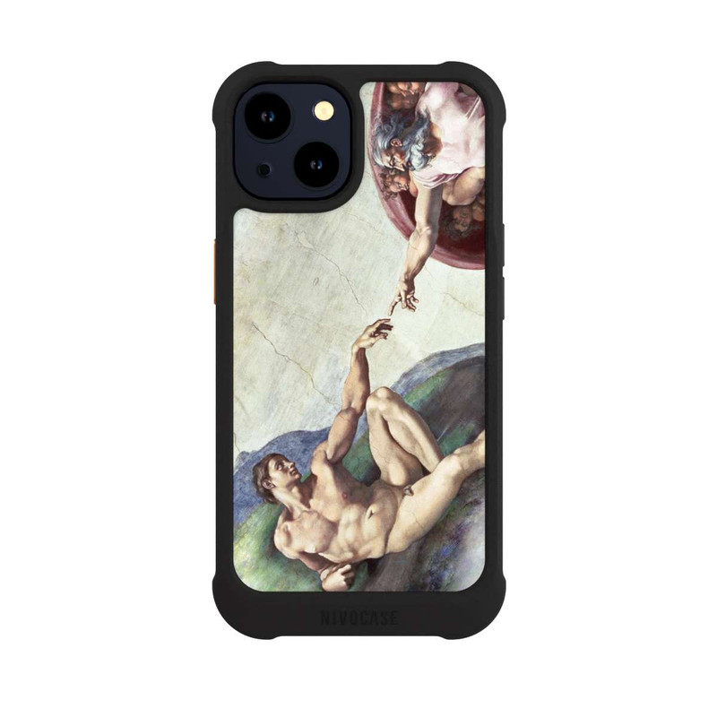 iPhone 14 NIVOmax Michelangelo Buonarroti Création d'Adam