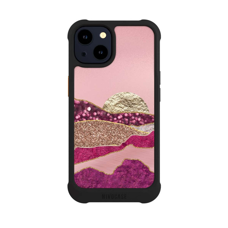 iPhone 14 NIVOmax Glamour Landscape Rosegold