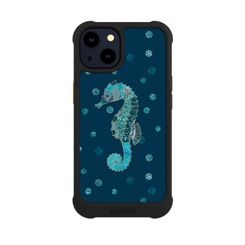 Apple iPhone 14 NIVOmax Glamour Sea Horse Art