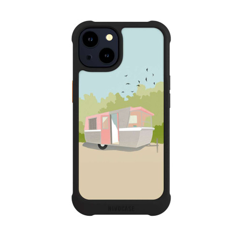 Apple iPhone 14 NIVOmax Retro Glamping by Roberta Murray