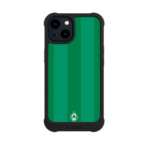 Apple iPhone 14 NIVOmax Werder Bremen in green stripes