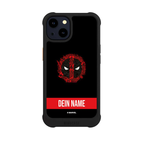 Apple iPhone 14 NIVOmax Deadpool Logo personnalisable