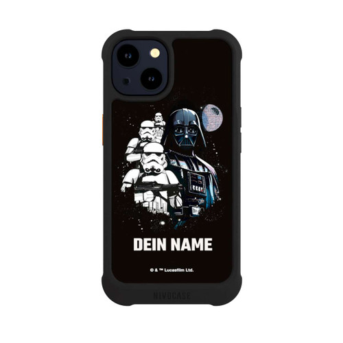Apple iPhone 14 NIVOmax Dunkle Seite Star Wars Personalisierbar 