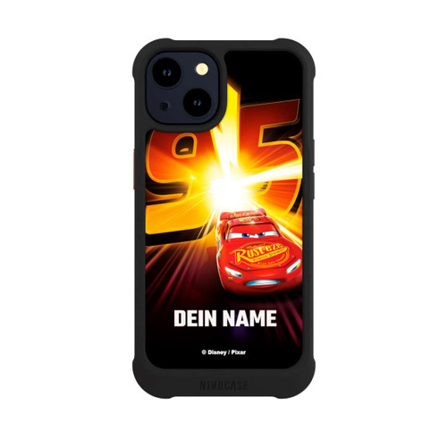 Apple iPhone 14 NIVOmax Cars Lightning 95 Personalisierbar