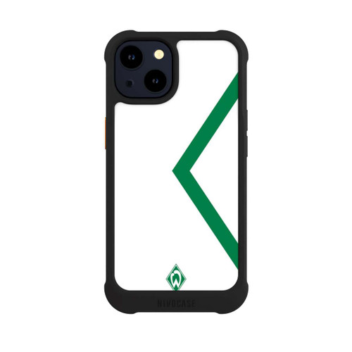 Apple iPhone 14 NIVOmax Werder Bremen diamond-shaped green