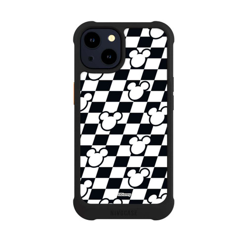 Apple iPhone 14 NIVOmax Happy Racing Pattern Mickey Mouse Motorsport
