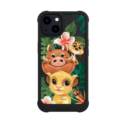 Apple iPhone 14 NIVOmax Lion King Jungle Friends Transparent