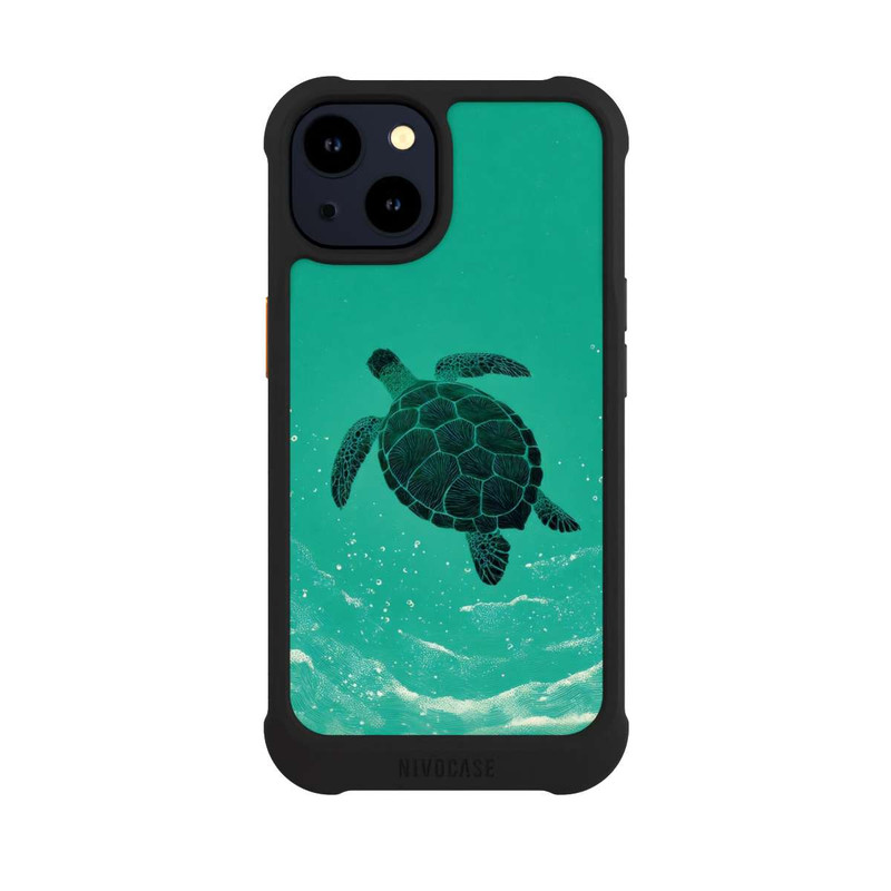 iPhone 14 NIVOmax Turtle in the Ocean with AI