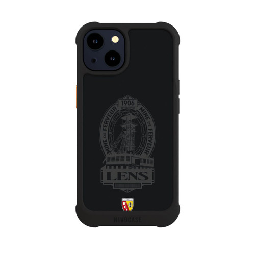 Apple iPhone 14 NIVOmax RC Lens Mine de Ferveur Emblème noir