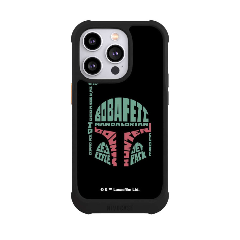iPhone 14 Pro NIVOmax Boba Fett Typo Grafisch
