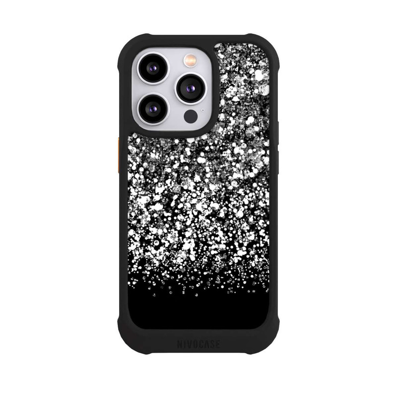 iPhone 14 Pro NIVOmax Schneefall Glitzerlook