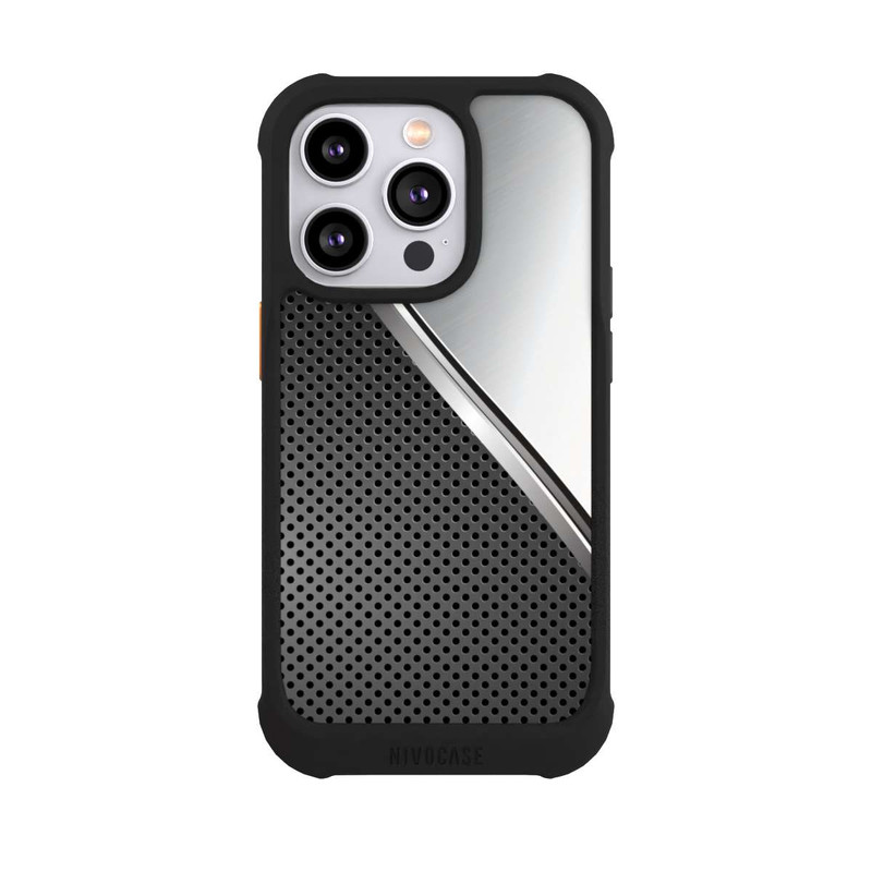 iPhone 14 Pro NIVOmax Surface Métallique en Duo