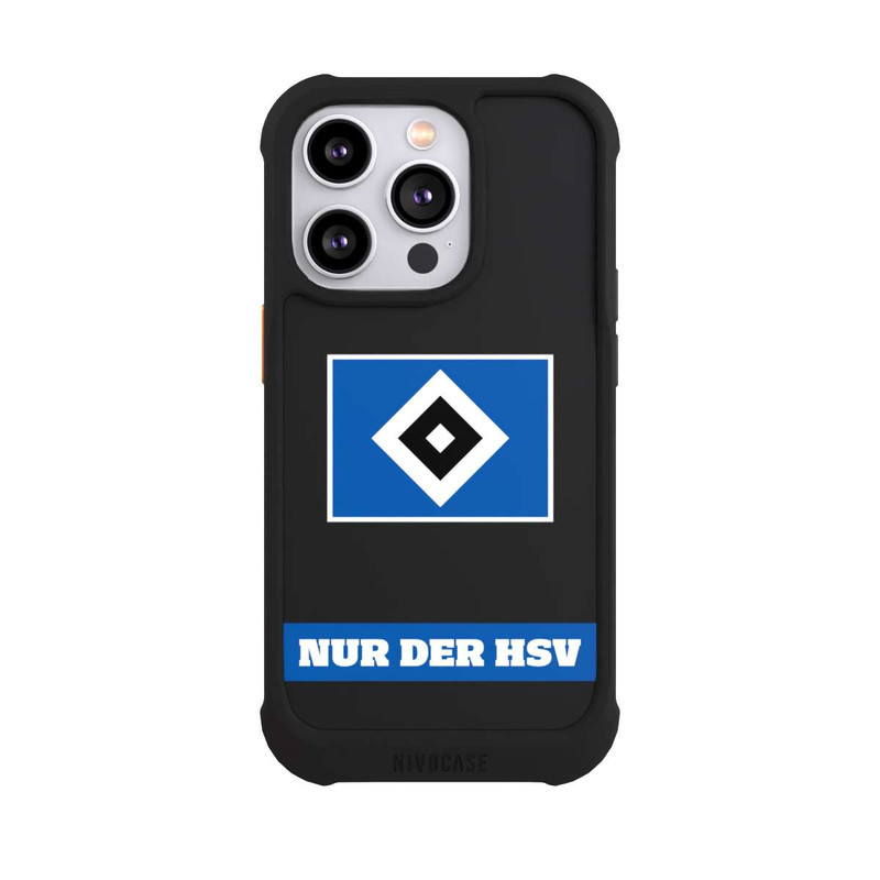 iPhone 14 Pro NIVOmax Nur der HSV Blau - ohne Hintergrund