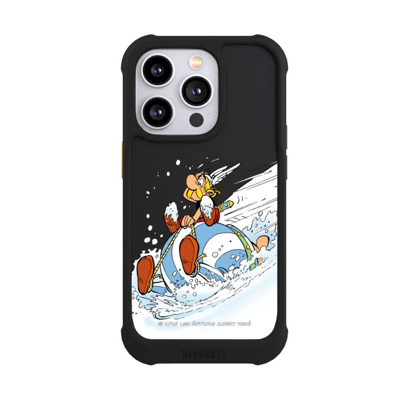 iPhone 14 Pro NIVOmax Astérix & Obélix Luge Transparent