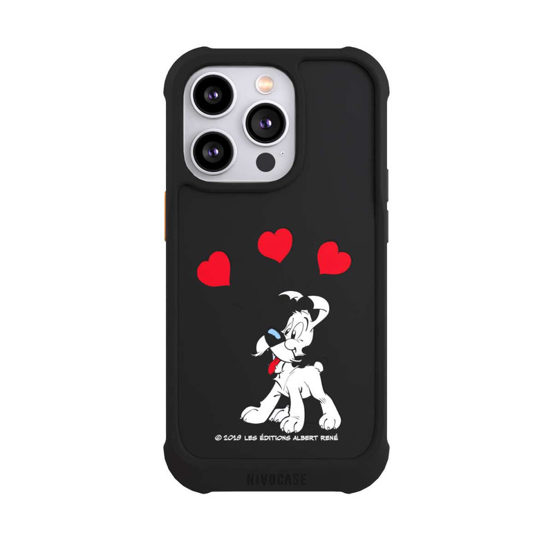 iPhone 14 Pro NIVOmax Amour Idéfix Transparent