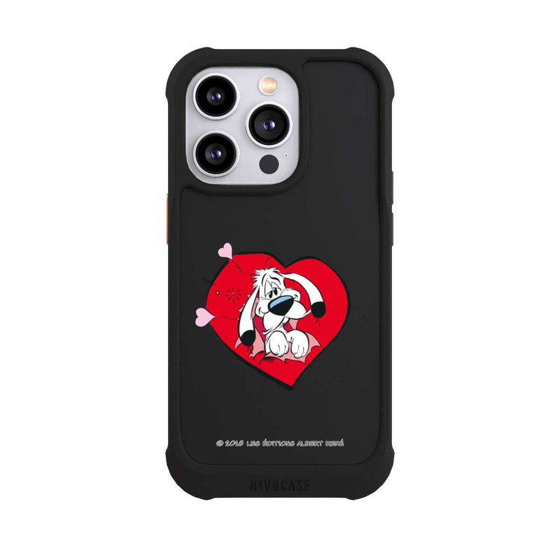 iPhone 14 Pro NIVOmax Idéfix Amoureux Transparent