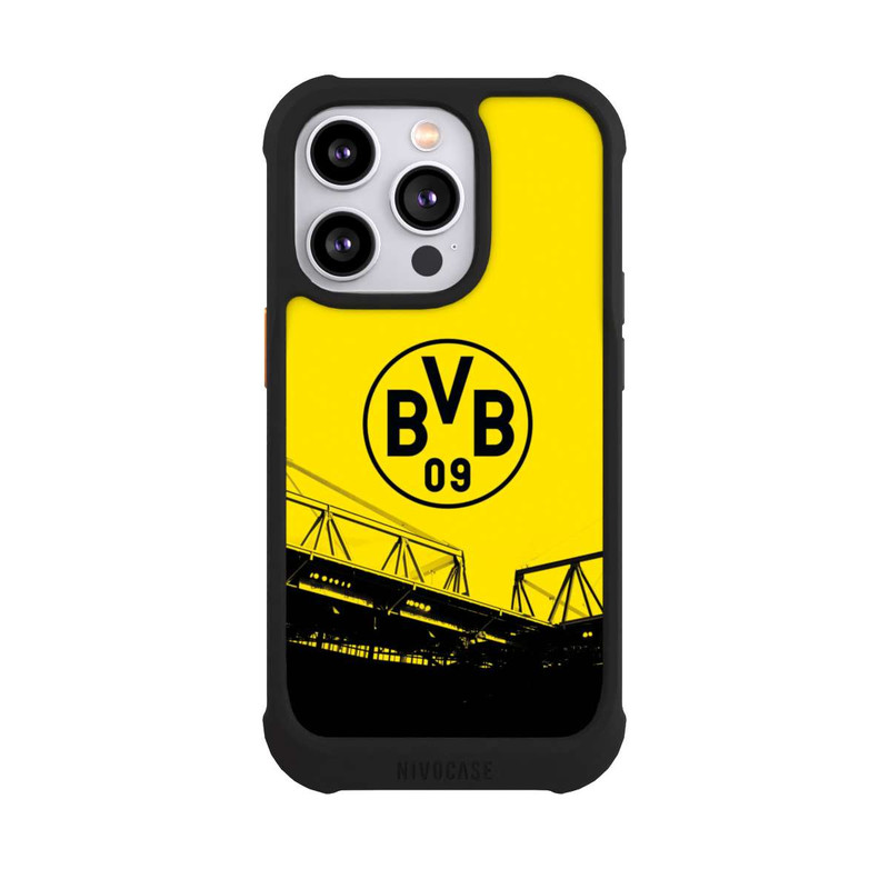 iPhone 14 Pro NIVOmax Stadion Schwarz-Gelb - BVB