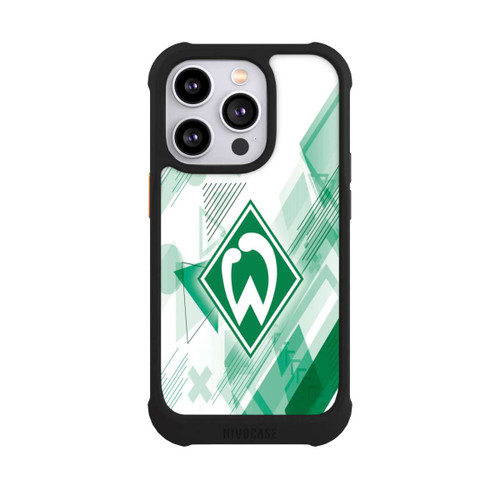 Apple iPhone 14 Pro NIVOmax Weiße Grafikelemente - Werder Bremen