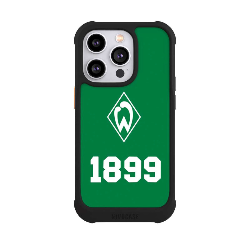 iPhone 14 Pro NIVOmax 1899 Grün-Weiß Lebenslang Grün - Werder Bremen
