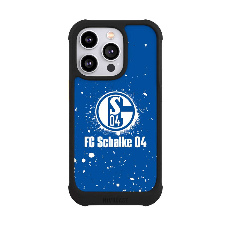 iPhone 14 Pro NIVOmax Schalke 04 - Spraylogo