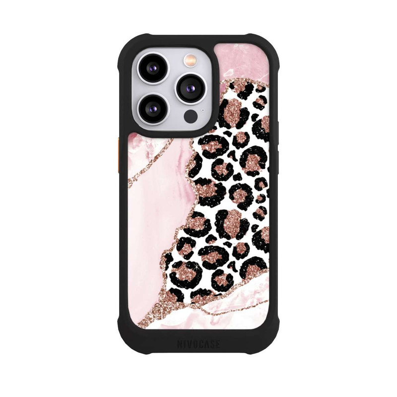 iPhone 14 Pro NIVOmax Patterns and Textures Smooth Pink