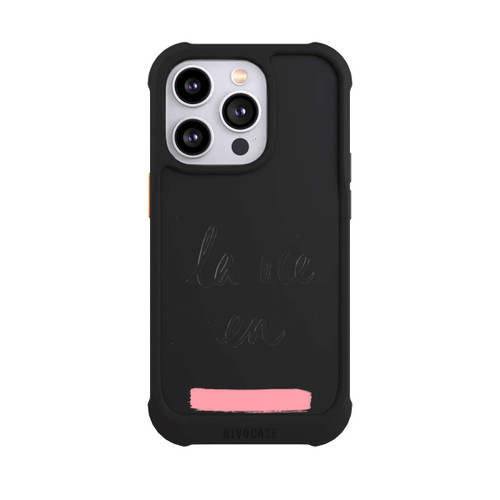 Apple iPhone 14 Pro NIVOmax La vie en Rosa Transparent