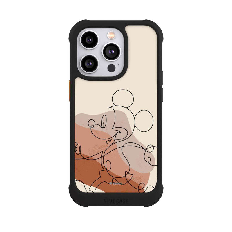 iPhone 14 Pro NIVOmax Micky Abstract Lineart