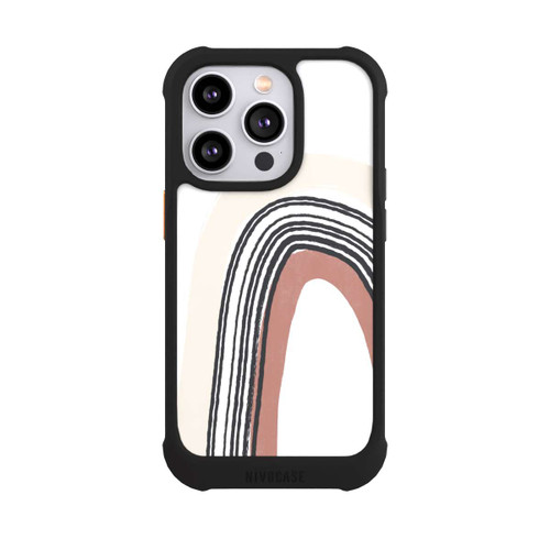 Apple iPhone 14 Pro NIVOmax Texturierter Regenbogen