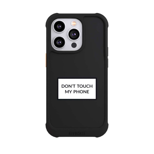 Apple iPhone 14 Pro NIVOmax Do Not Touch My Phone Transparent