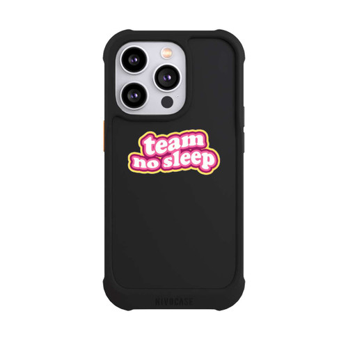 Apple iPhone 14 Pro NIVOmax Team No Sleep 70s Transparent