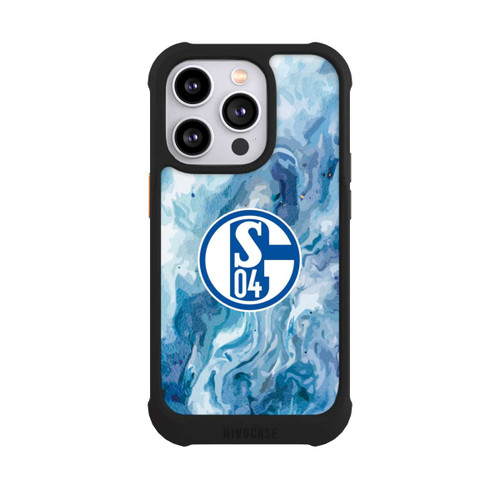 Apple iPhone 14 Pro NIVOmax Schalke 04 Flüssig Blau