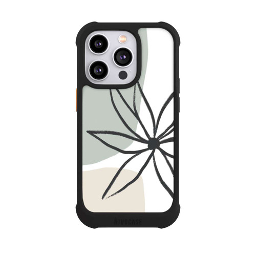 Apple iPhone 14 Pro NIVOmax Blume Minze und Sahne