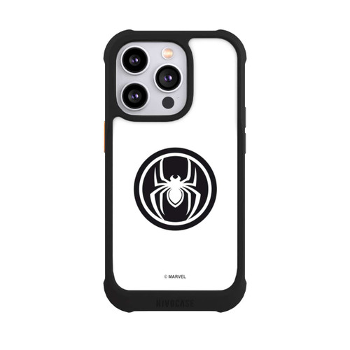 Apple iPhone 14 Pro NIVOmax Spider-Man Spider Logo White