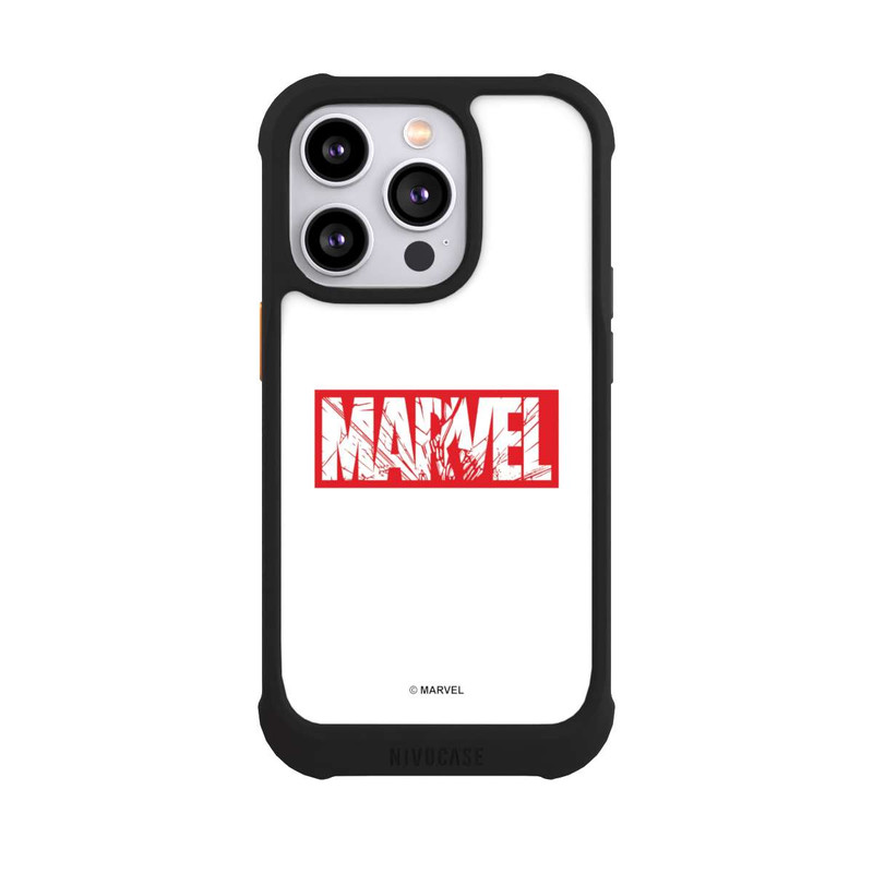 iPhone 14 Pro NIVOmax Marvel Logo Crushed