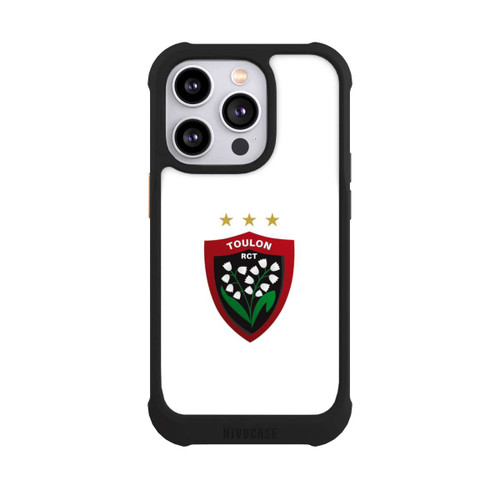 Apple iPhone 14 Pro NIVOmax Logo RC Toulonnais Blanc