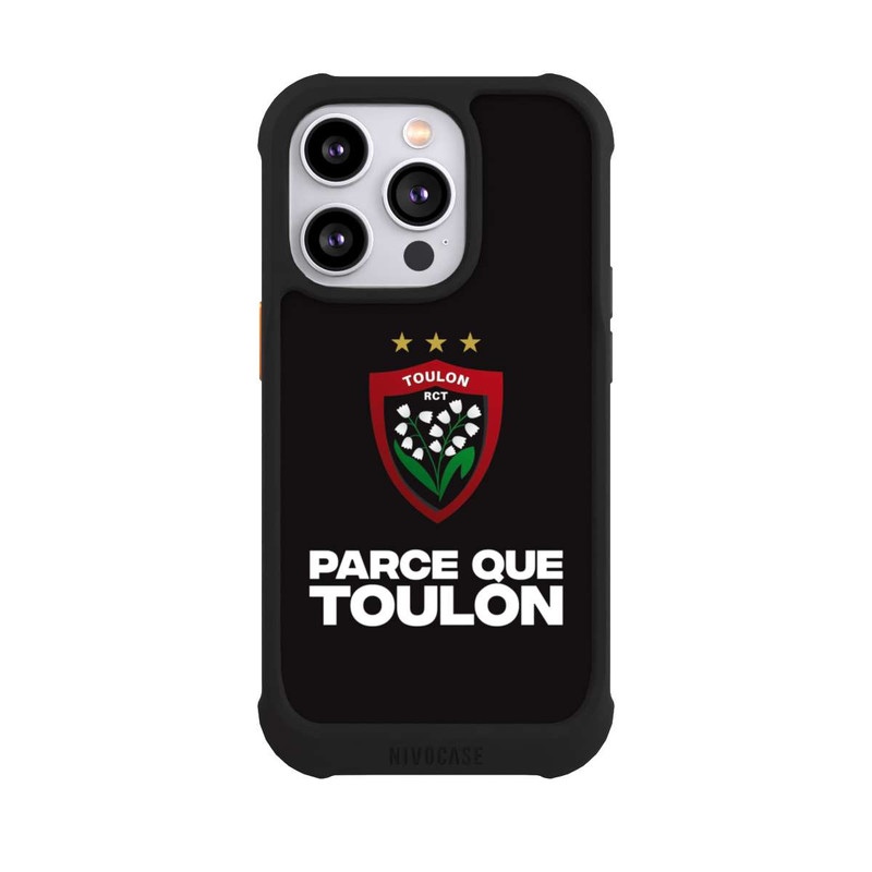 iPhone 14 Pro NIVOmax RC Toulonnais Noir