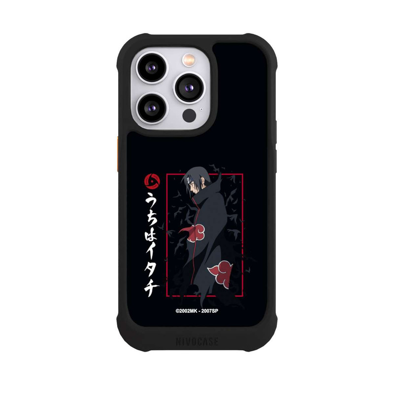iPhone 14 Pro NIVOmax Itachi Krähen Schwarz