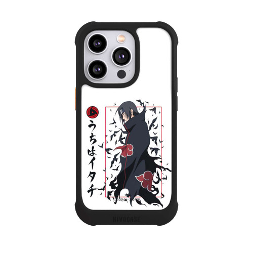 Apple iPhone 14 Pro NIVOmax Itachi Krähen Weiß