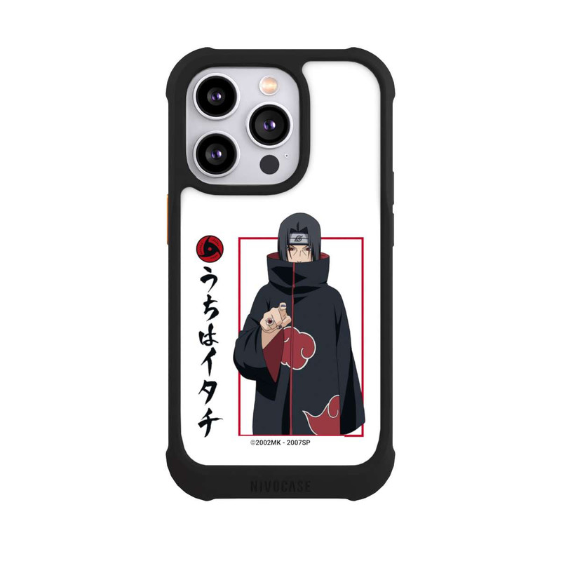 iPhone 14 Pro NIVOmax Itachi Geste Weiß