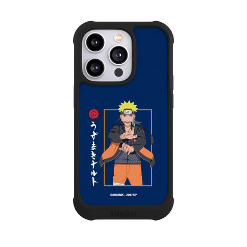 Apple iPhone 14 Pro NIVOmax Naruto Kampfposition Blau