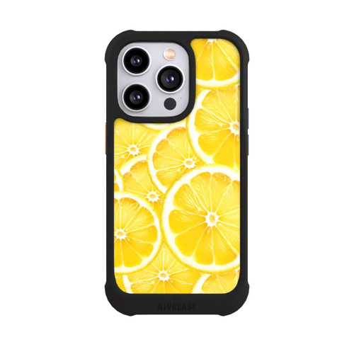 Apple iPhone 14 Pro NIVOmax Zitrone Muster