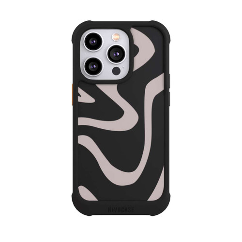 Apple iPhone 14 Pro NIVOmax Linien Wellig Transparent